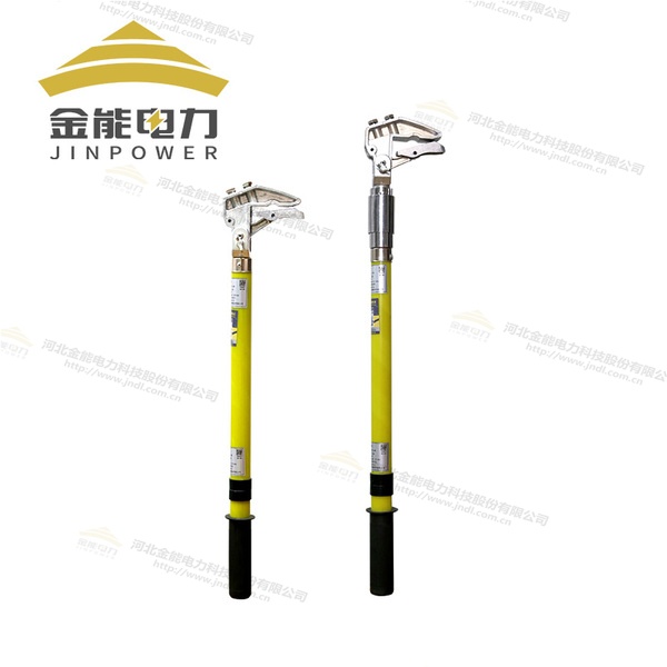 鴨嘴式接地棒綠色黃色紅色螺旋快拆結(jié)構靈活應用